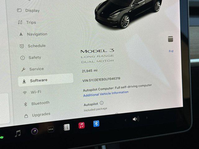 used 2020 Tesla Model 3 car, priced at $25,999