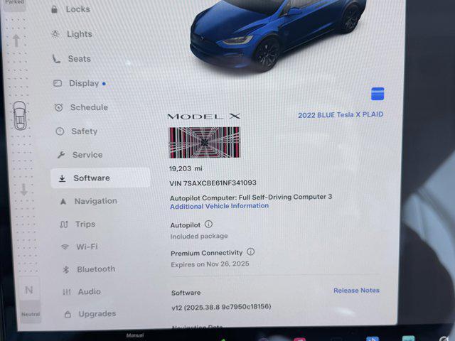 used 2022 Tesla Model X car, priced at $63,488