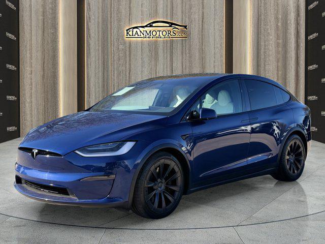 used 2022 Tesla Model X car, priced at $63,488