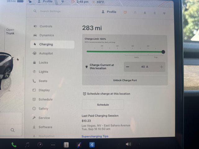 used 2023 Tesla Model Y car, priced at $27,900