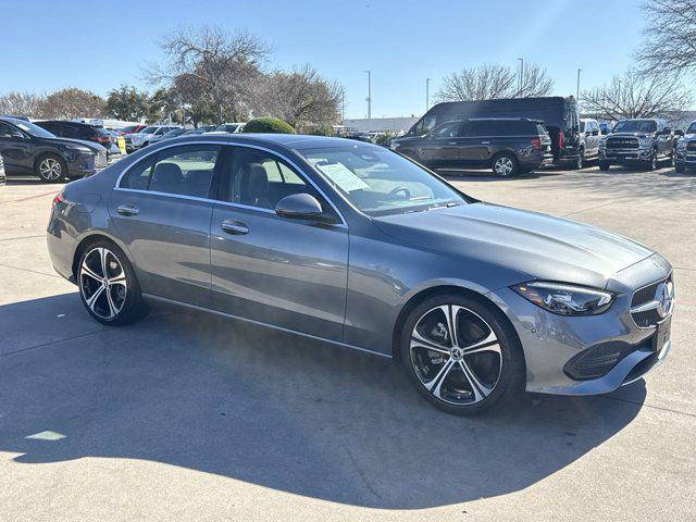 used 2022 Mercedes-Benz C-Class car, priced at $30,900