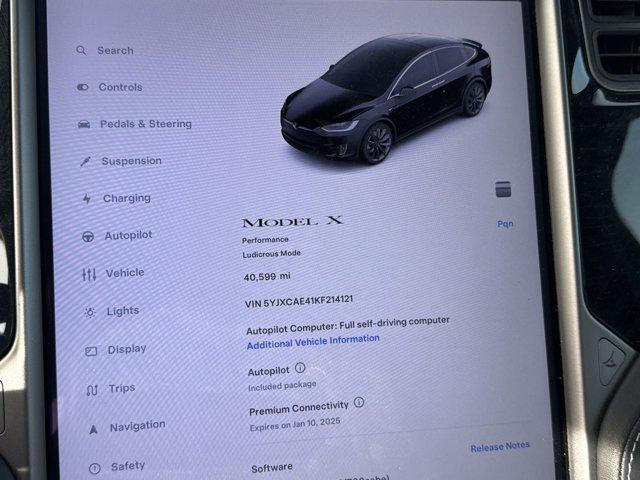 used 2019 Tesla Model X car, priced at $37,999