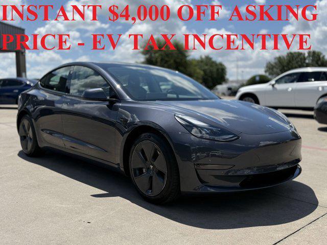 used 2021 Tesla Model 3 car, priced at $23,900