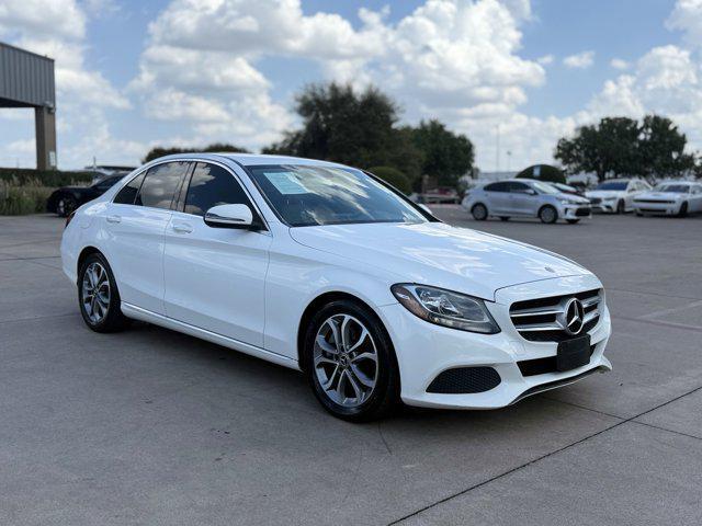 used 2017 Mercedes-Benz C-Class car, priced at $15,999