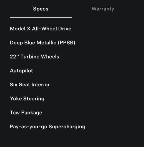 used 2022 Tesla Model X car, priced at $44,900