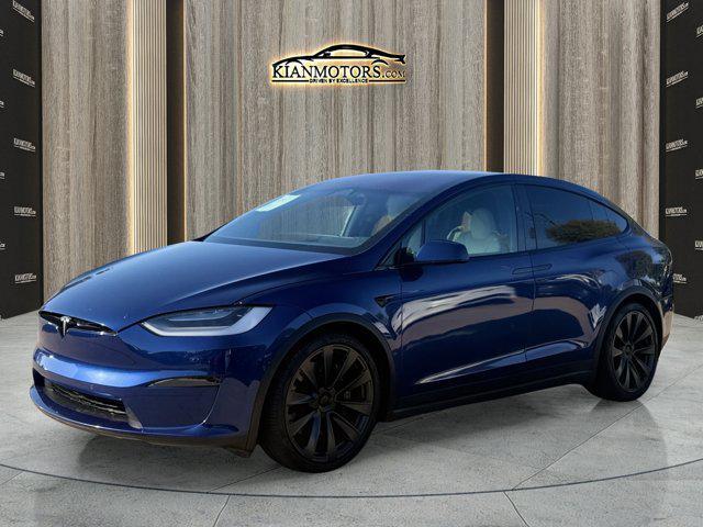 used 2022 Tesla Model X car, priced at $44,900