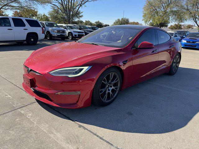 used 2021 Tesla Model S car, priced at $49,999