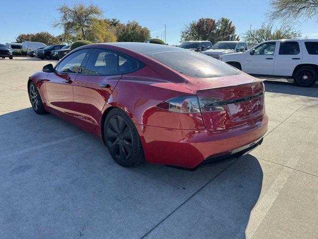 used 2021 Tesla Model S car, priced at $49,999