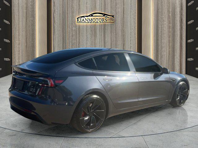 used 2024 Tesla Model 3 car, priced at $37,900