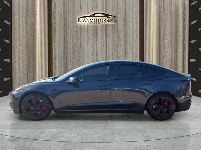 used 2024 Tesla Model 3 car, priced at $37,900