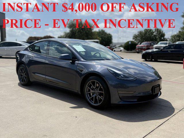 used 2021 Tesla Model 3 car, priced at $21,900