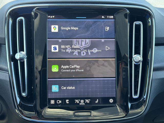 used 2023 Volvo C40 Recharge Pure Electric car, priced at $30,900