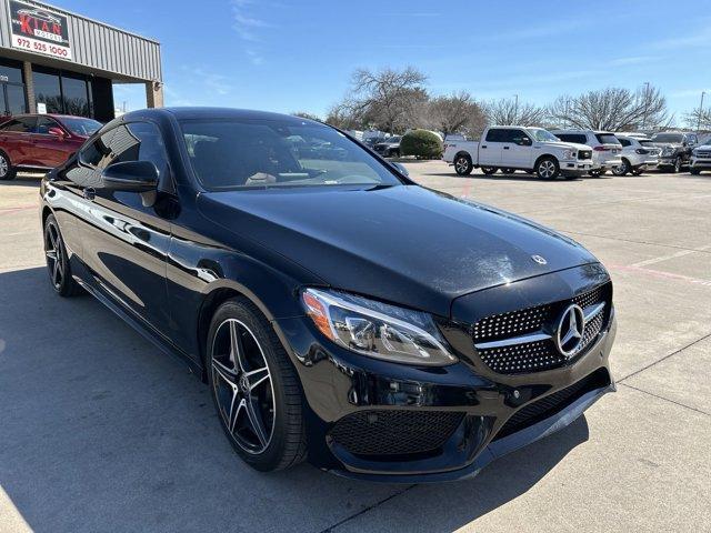 used 2018 Mercedes-Benz C-Class car, priced at $17,900