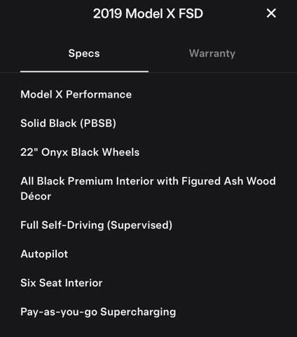 used 2019 Tesla Model X car, priced at $41,488