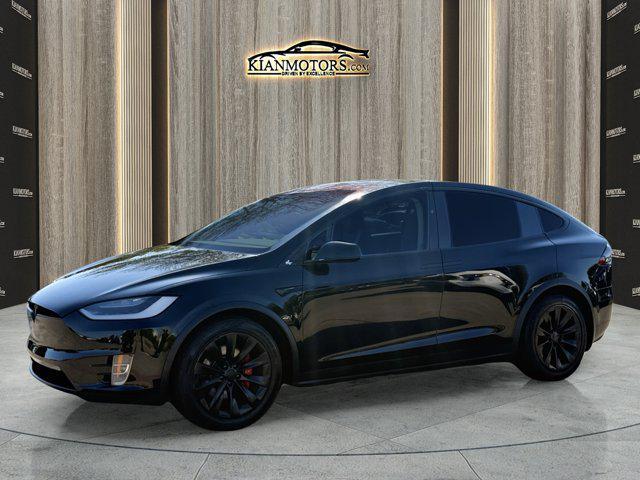 used 2018 Tesla Model X car, priced at $34,988