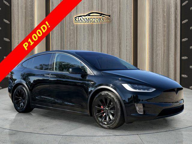 used 2018 Tesla Model X car, priced at $34,988