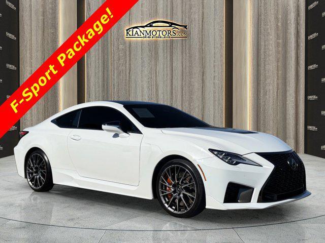 used 2020 Lexus RC F car, priced at $52,988