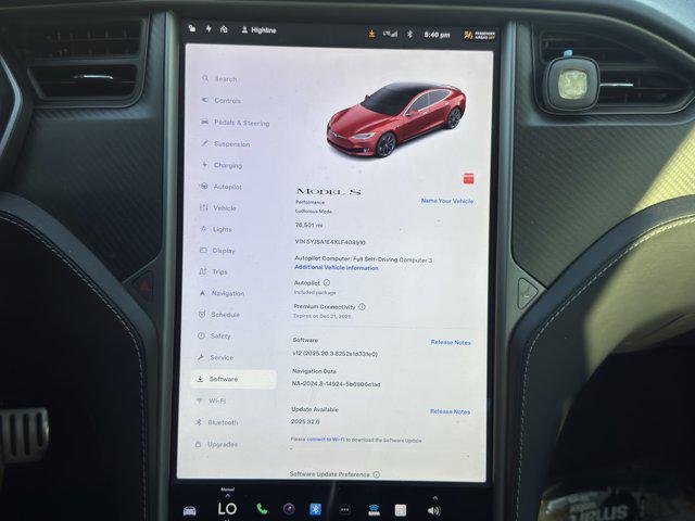 used 2020 Tesla Model S car, priced at $34,999