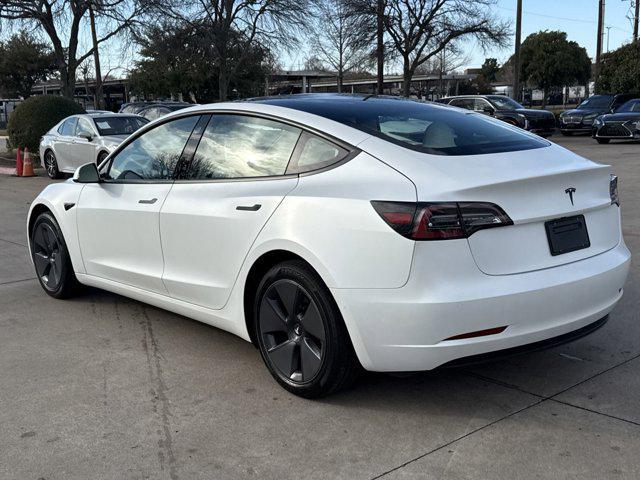 used 2022 Tesla Model 3 car, priced at $26,999