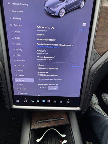 used 2020 Tesla Model X car, priced at $32,999