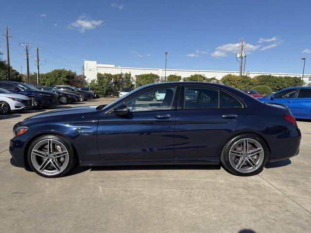 used 2021 Mercedes-Benz AMG C 63 car, priced at $45,900