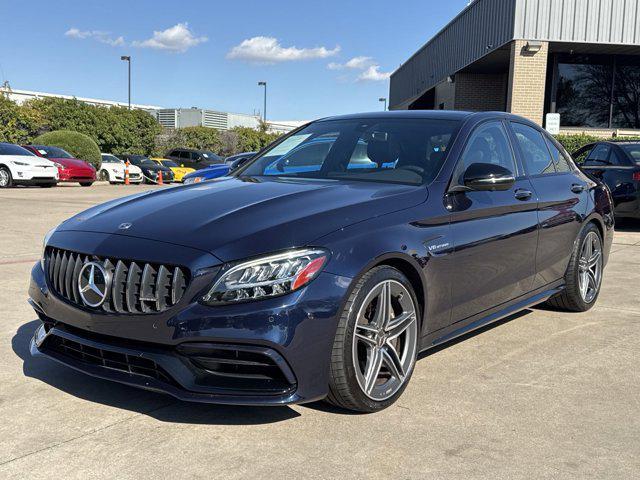 used 2021 Mercedes-Benz AMG C 63 car, priced at $45,900