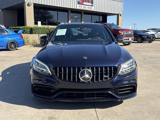 used 2021 Mercedes-Benz AMG C 63 car, priced at $45,900