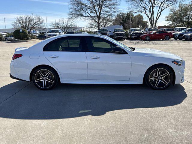 used 2024 Mercedes-Benz C-Class car, priced at $37,900