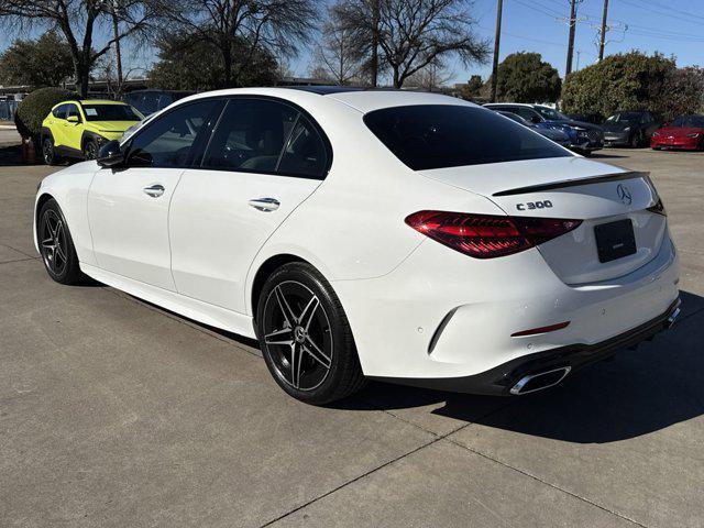 used 2024 Mercedes-Benz C-Class car, priced at $37,900