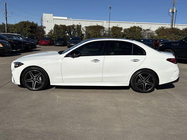 used 2024 Mercedes-Benz C-Class car, priced at $37,900