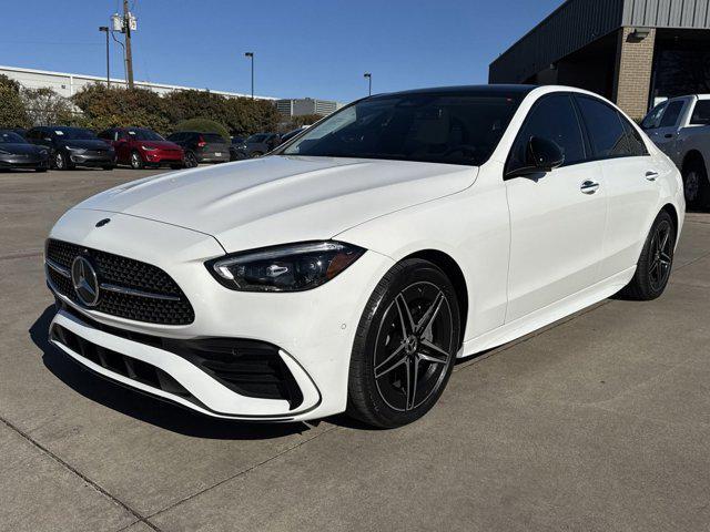 used 2024 Mercedes-Benz C-Class car, priced at $37,900