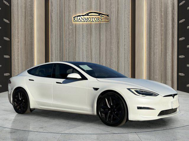 used 2021 Tesla Model S car, priced at $36,999