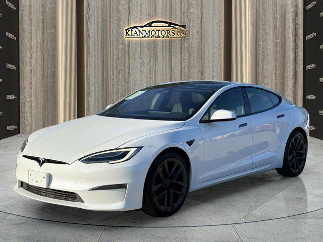 used 2021 Tesla Model S car, priced at $36,999