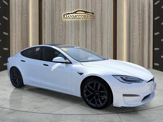 used 2021 Tesla Model S car, priced at $36,999