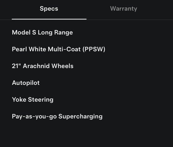 used 2021 Tesla Model S car, priced at $36,999