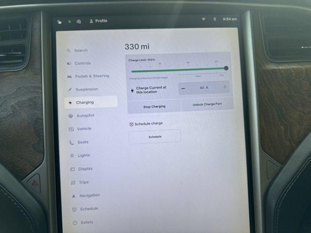 used 2021 Tesla Model X car, priced at $32,400