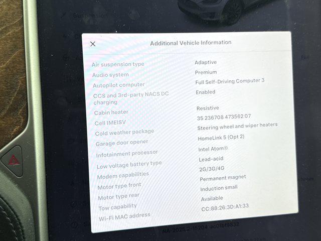 used 2020 Tesla Model X car, priced at $34,900