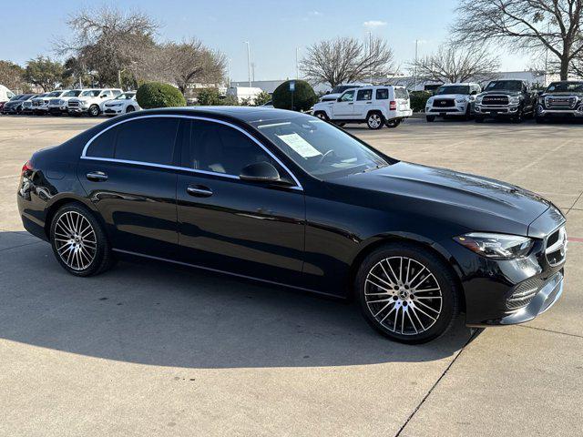 used 2022 Mercedes-Benz C-Class car, priced at $28,400