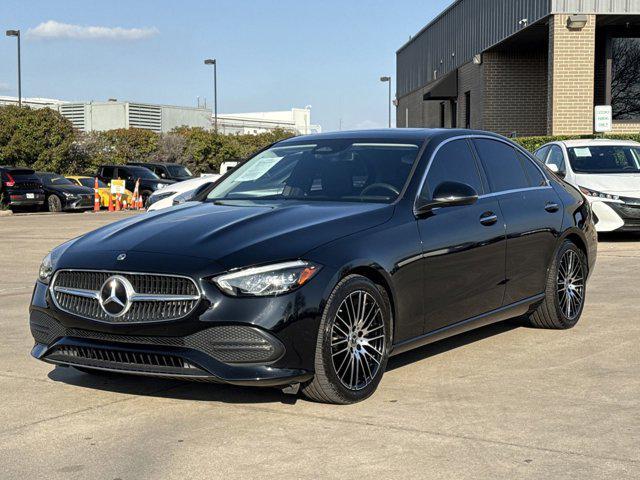 used 2022 Mercedes-Benz C-Class car, priced at $28,400