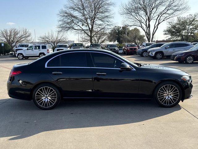 used 2022 Mercedes-Benz C-Class car, priced at $28,400