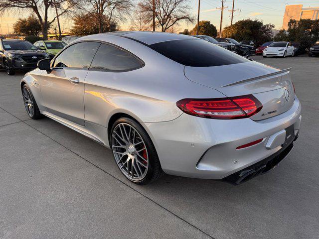 used 2020 Mercedes-Benz AMG C 63 car, priced at $47,999