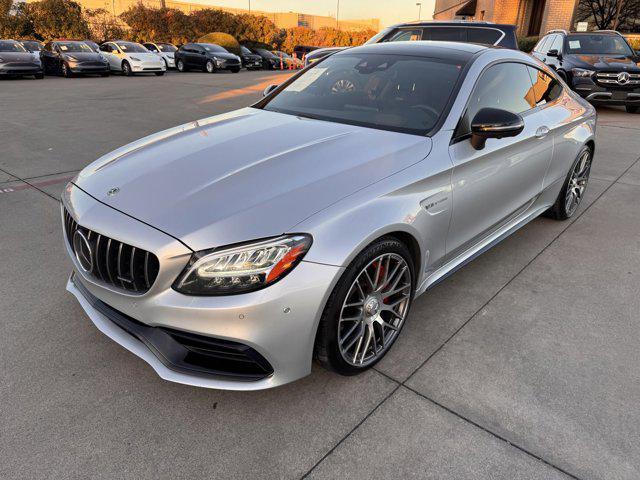 used 2020 Mercedes-Benz AMG C 63 car, priced at $47,999