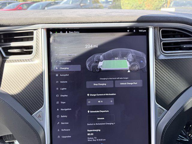 used 2015 Tesla Model S car, priced at $14,588