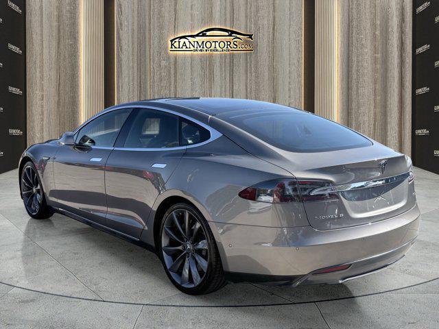 used 2015 Tesla Model S car, priced at $14,588