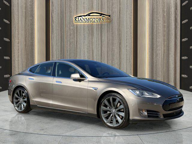 used 2015 Tesla Model S car, priced at $14,588