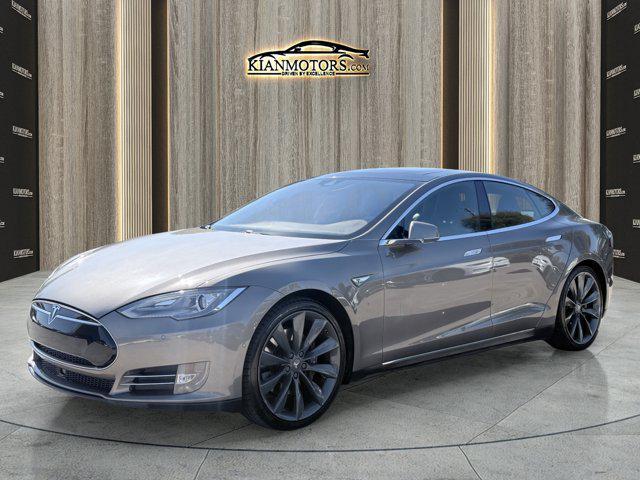 used 2015 Tesla Model S car, priced at $14,588