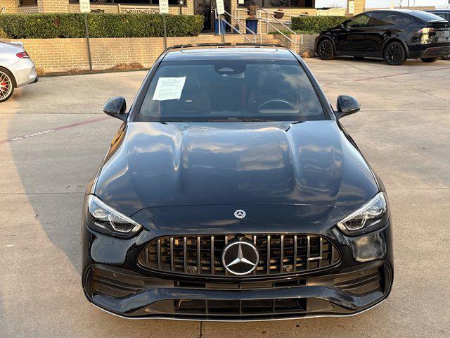 used 2023 Mercedes-Benz AMG C 43 car, priced at $38,900