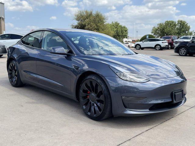 used 2022 Tesla Model 3 car, priced at $33,499