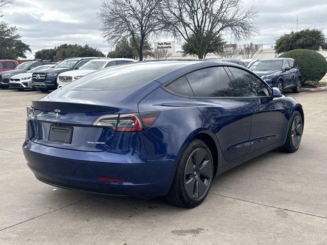 used 2022 Tesla Model 3 car, priced at $28,900