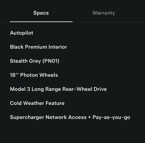 used 2024 Tesla Model 3 car, priced at $31,490